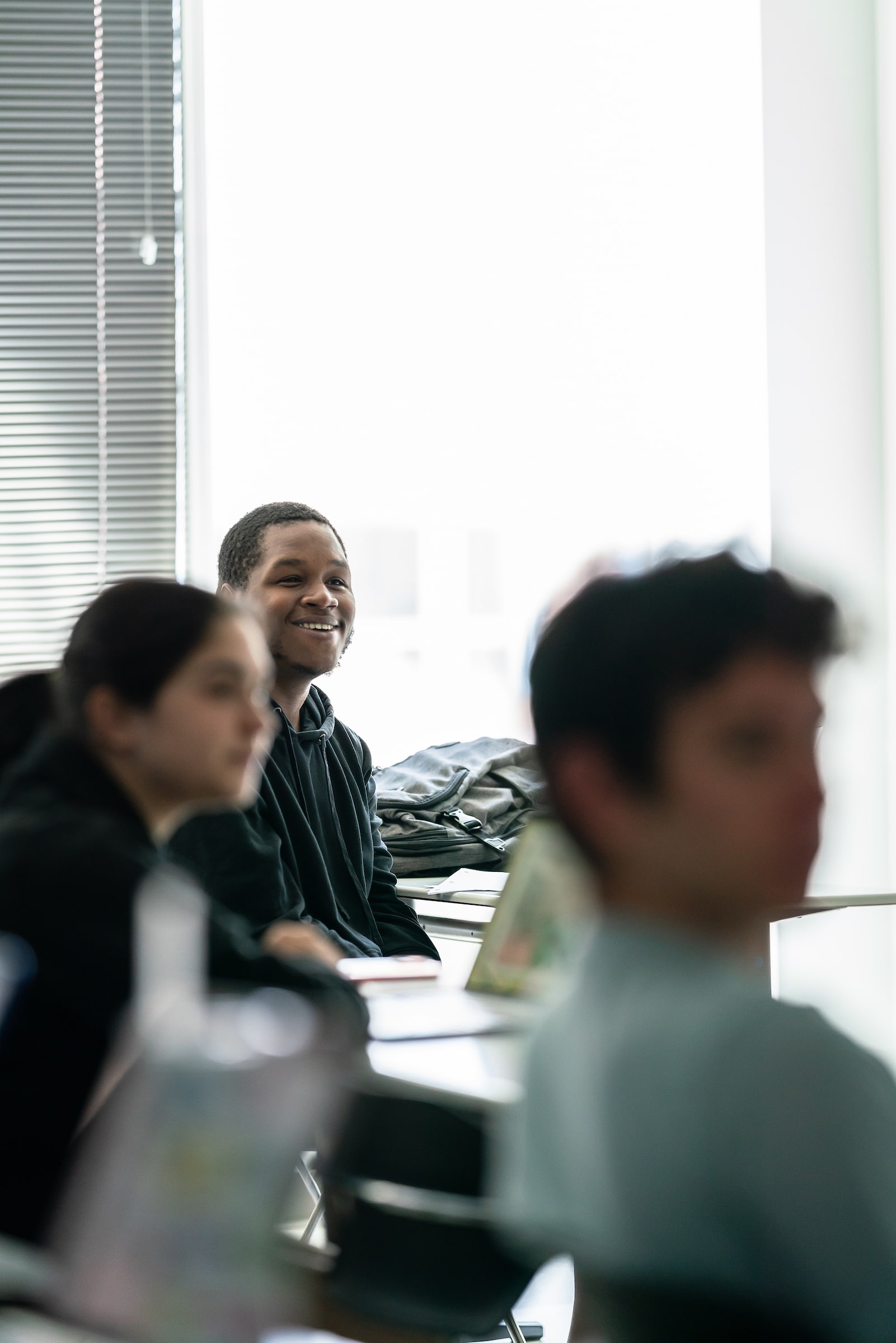 JWU Academics: Students taking a class