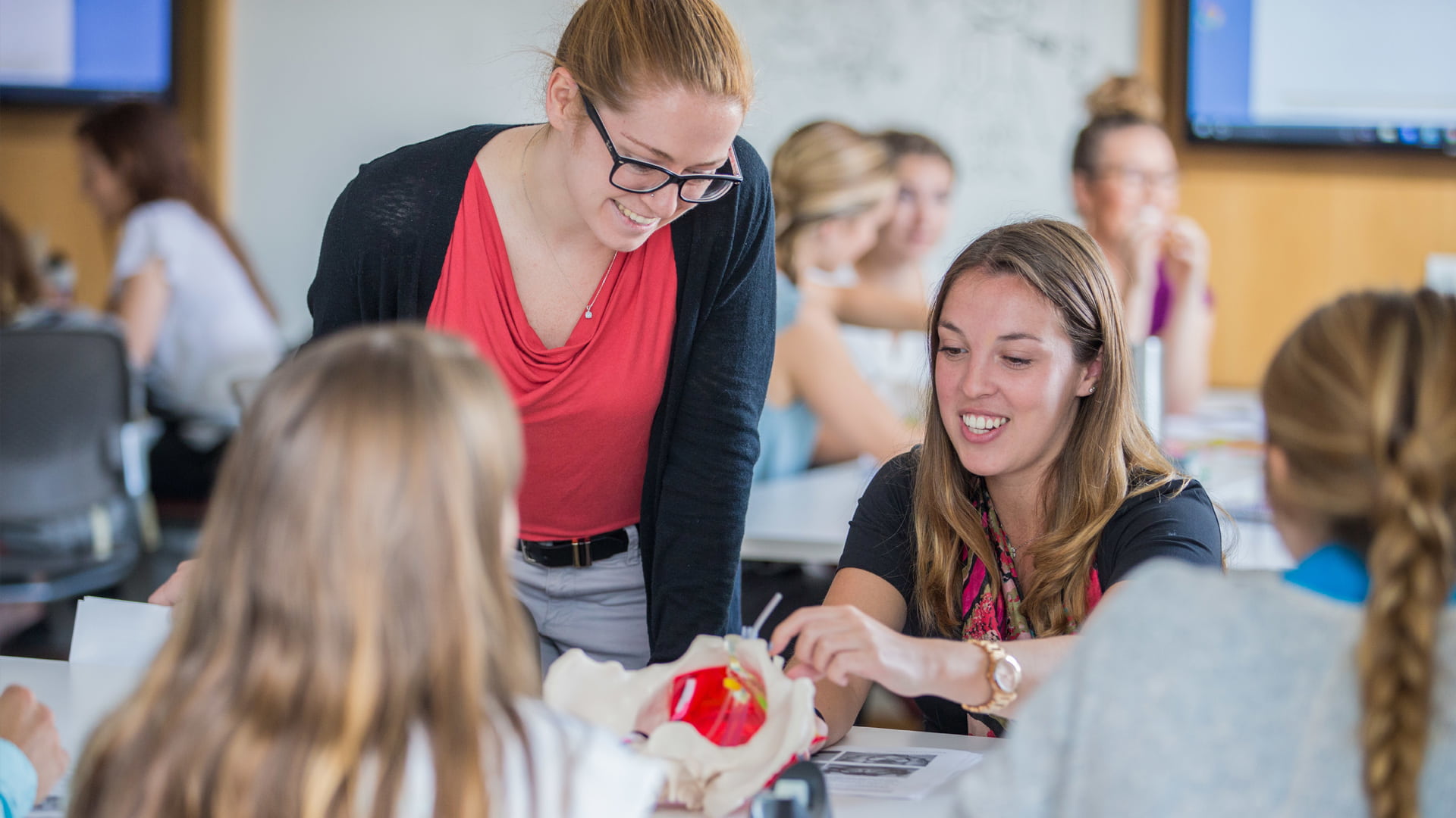 Students prepare for healthcare careers through our College of Health & Wellness programs.