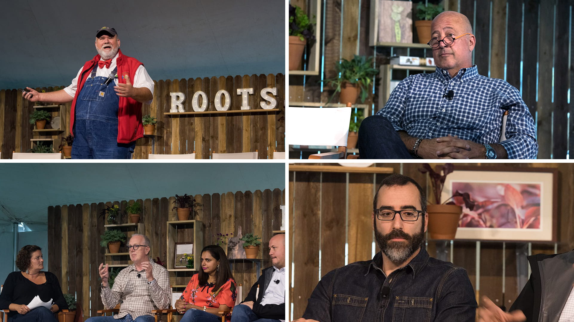 FARMER LEE JONES, KEYNOTE ANDREW ZIMMERN, MCCORMICK SENIOR RESEARCH CHEF ANDREAS PIAS, PANEL DISCUSSION