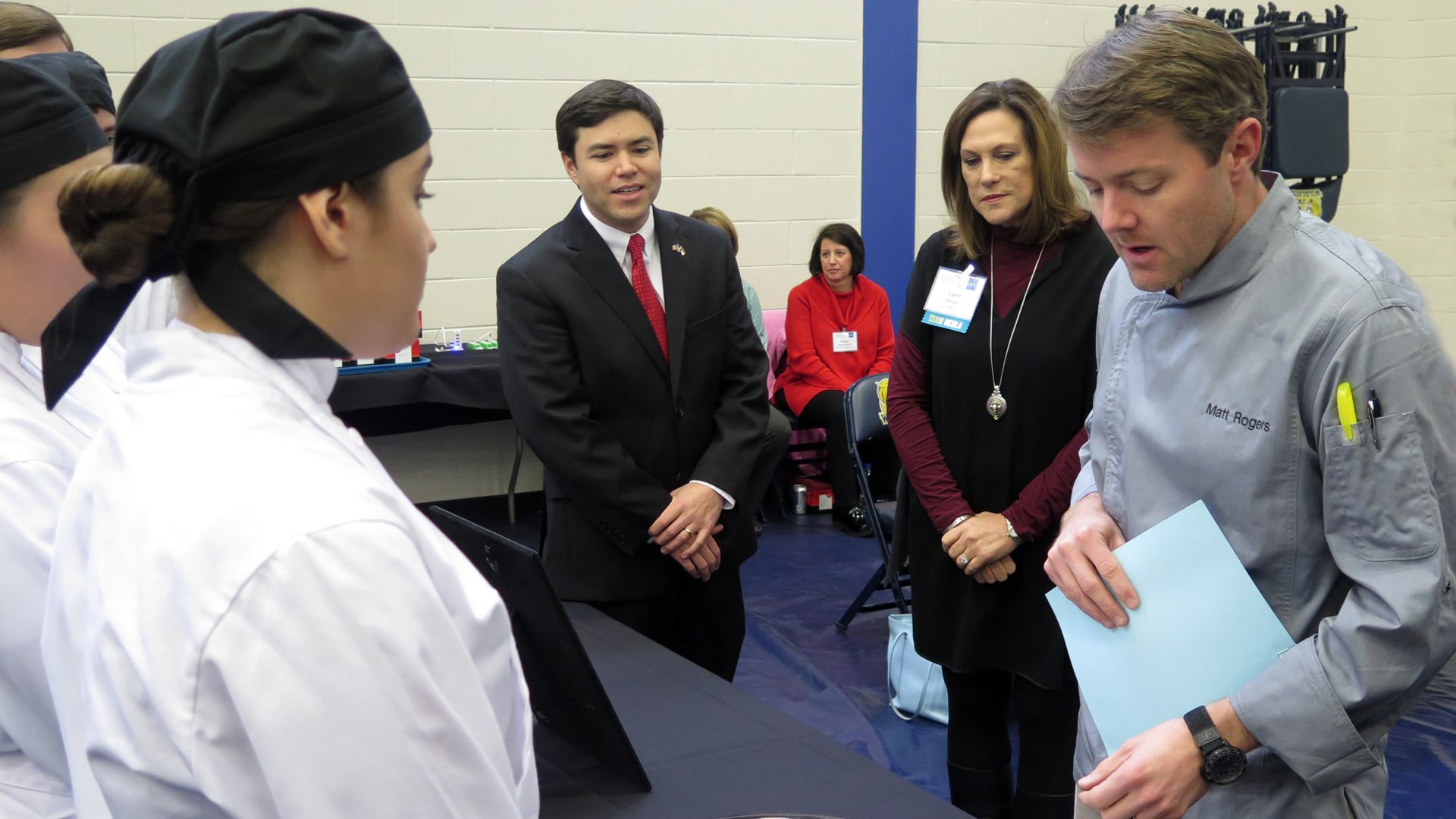 Judging during the ProStart Invitational.