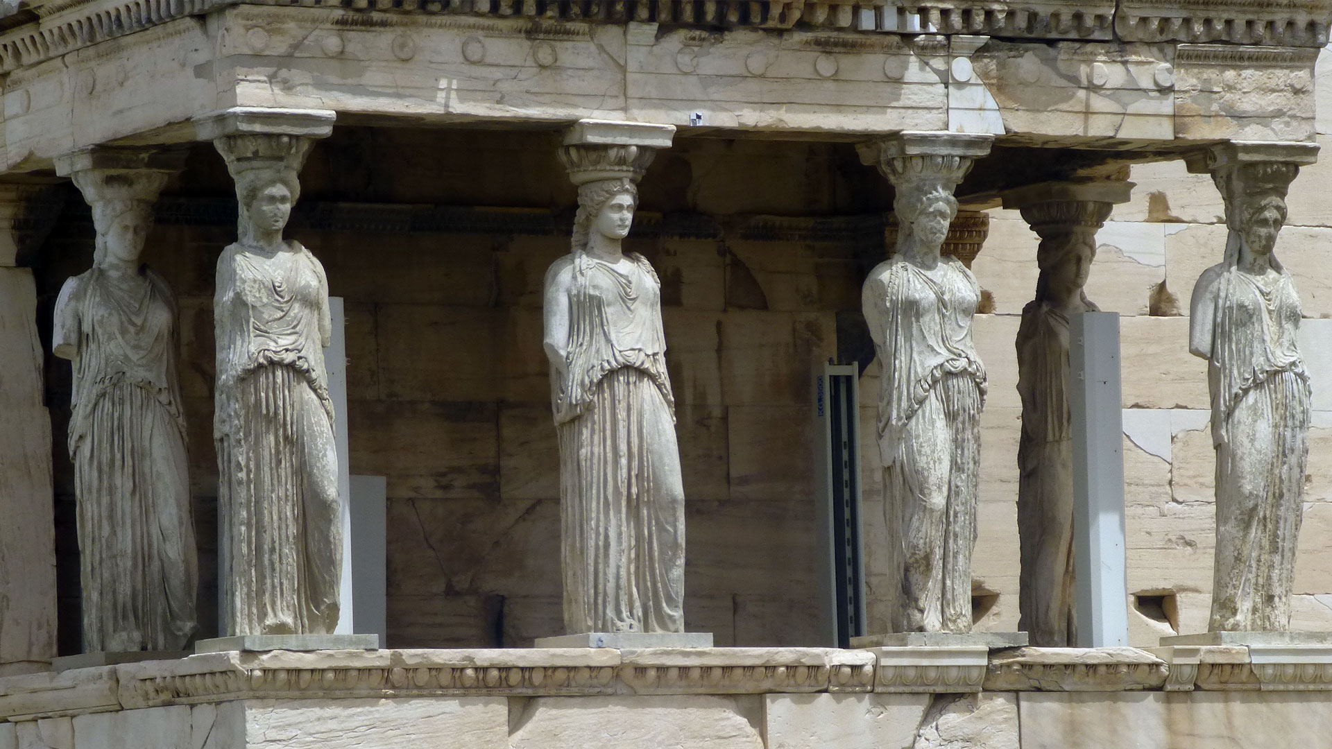 The Acropolis in Athens.