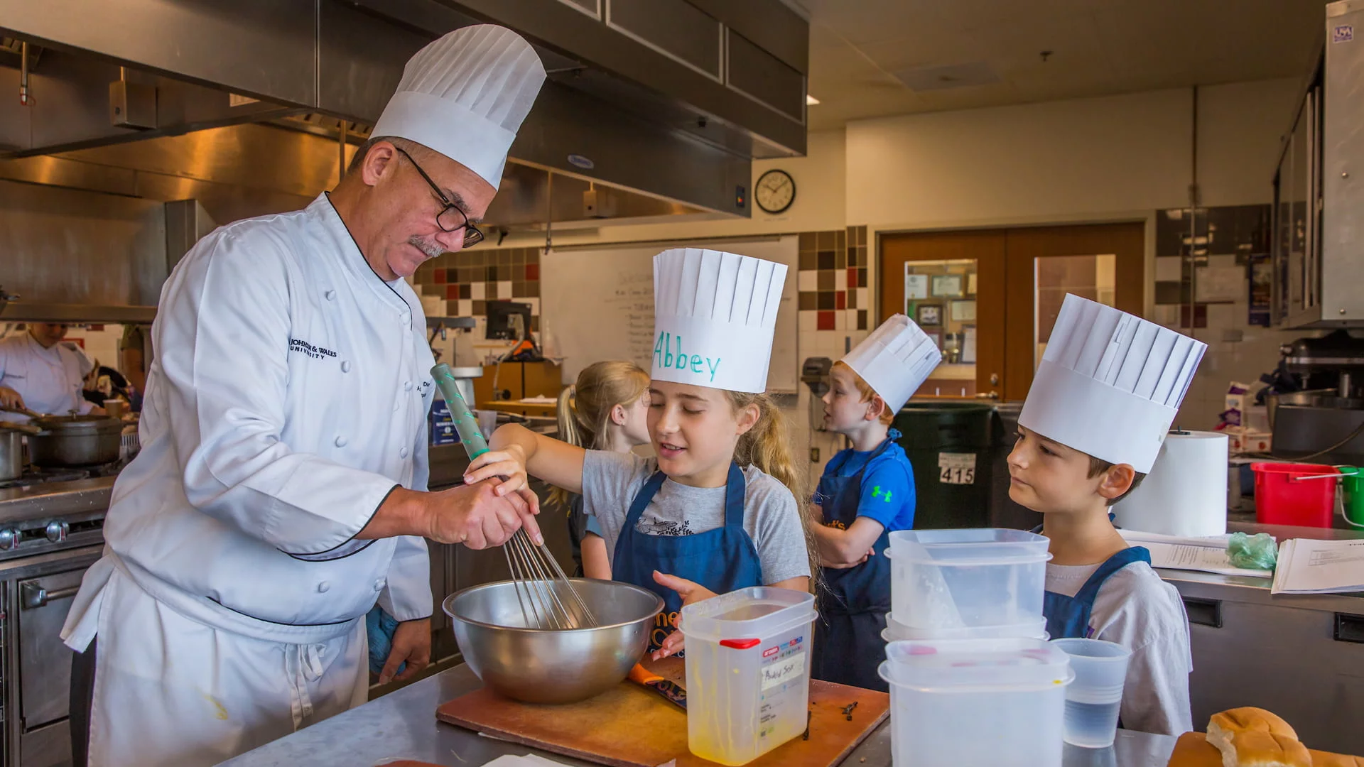 Chef Dion demonstration.