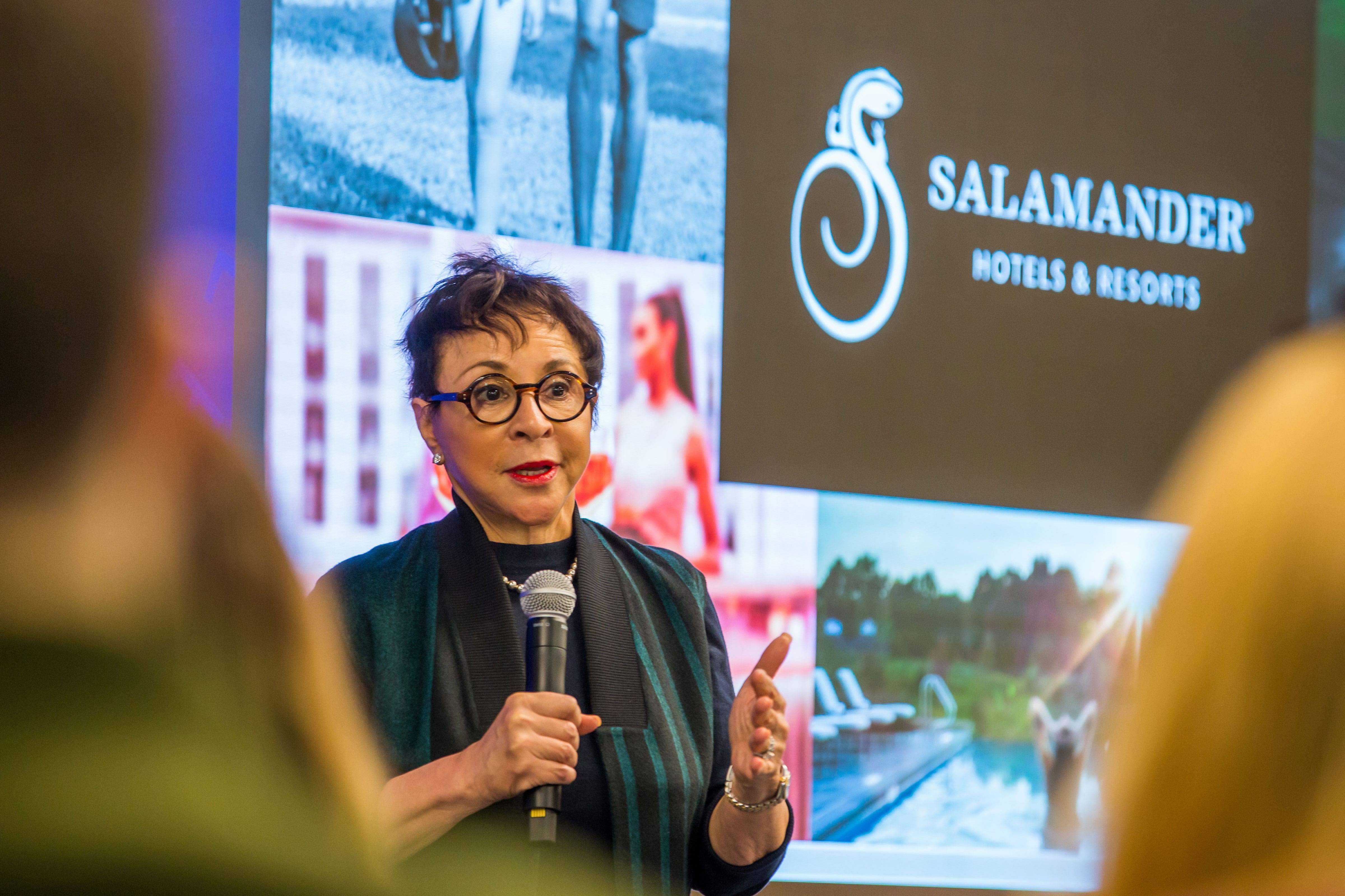 CEO and Founder Sheila Johnson, Salamander Hotels & Resorts