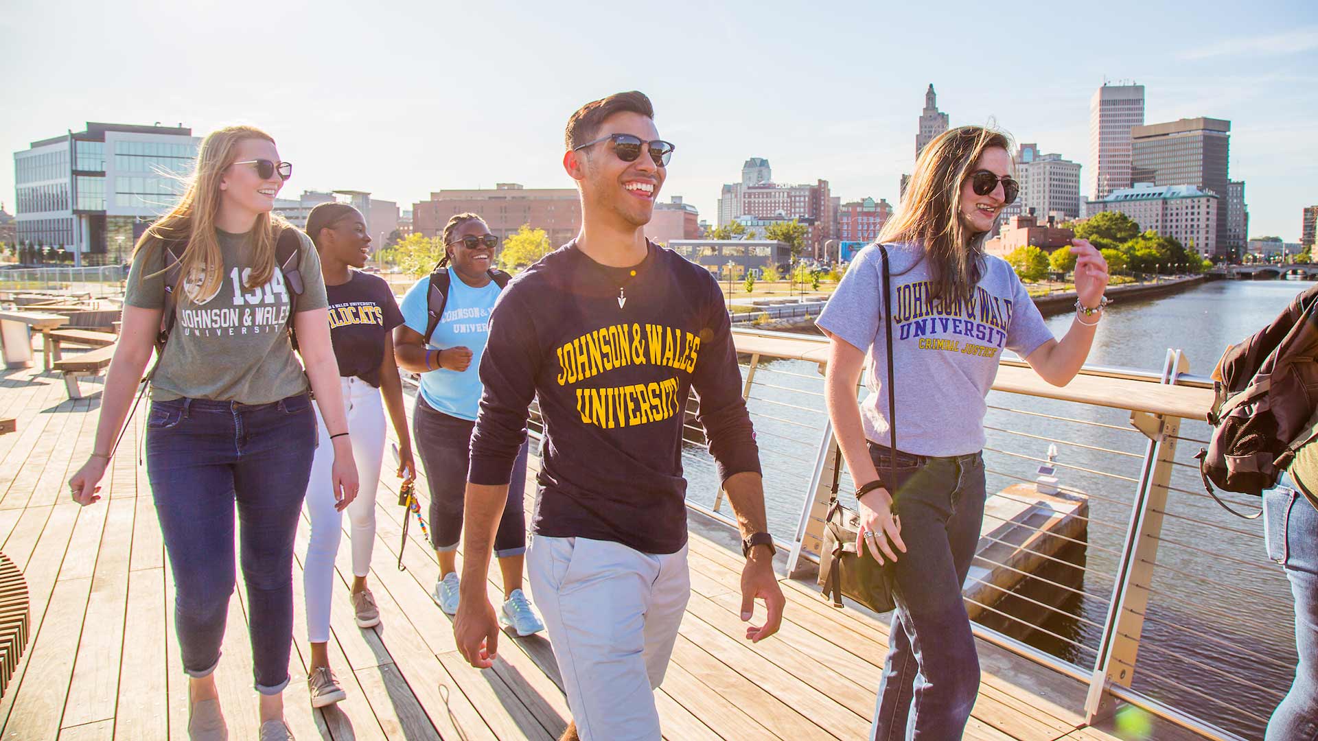 JWU Students in Providence