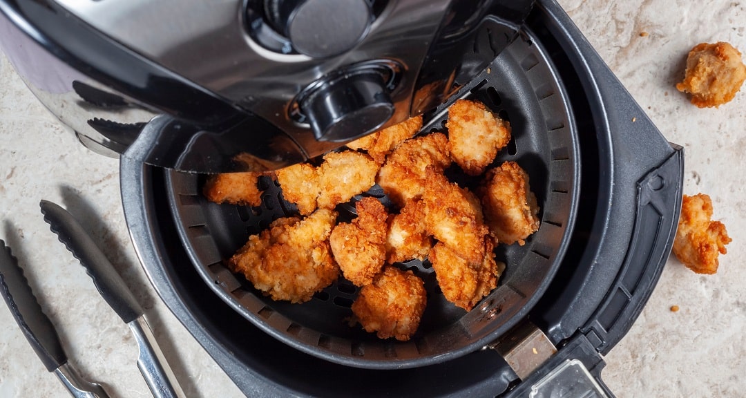 Air-fryer fried chicken