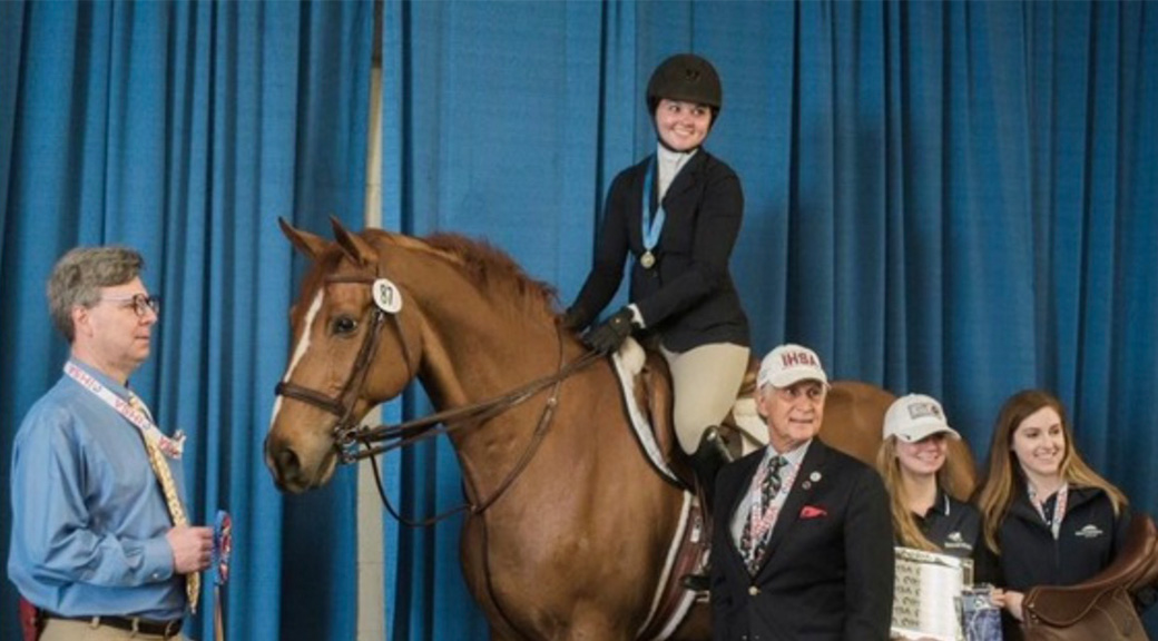 Jeni D after winning 2018 IHSA nationals