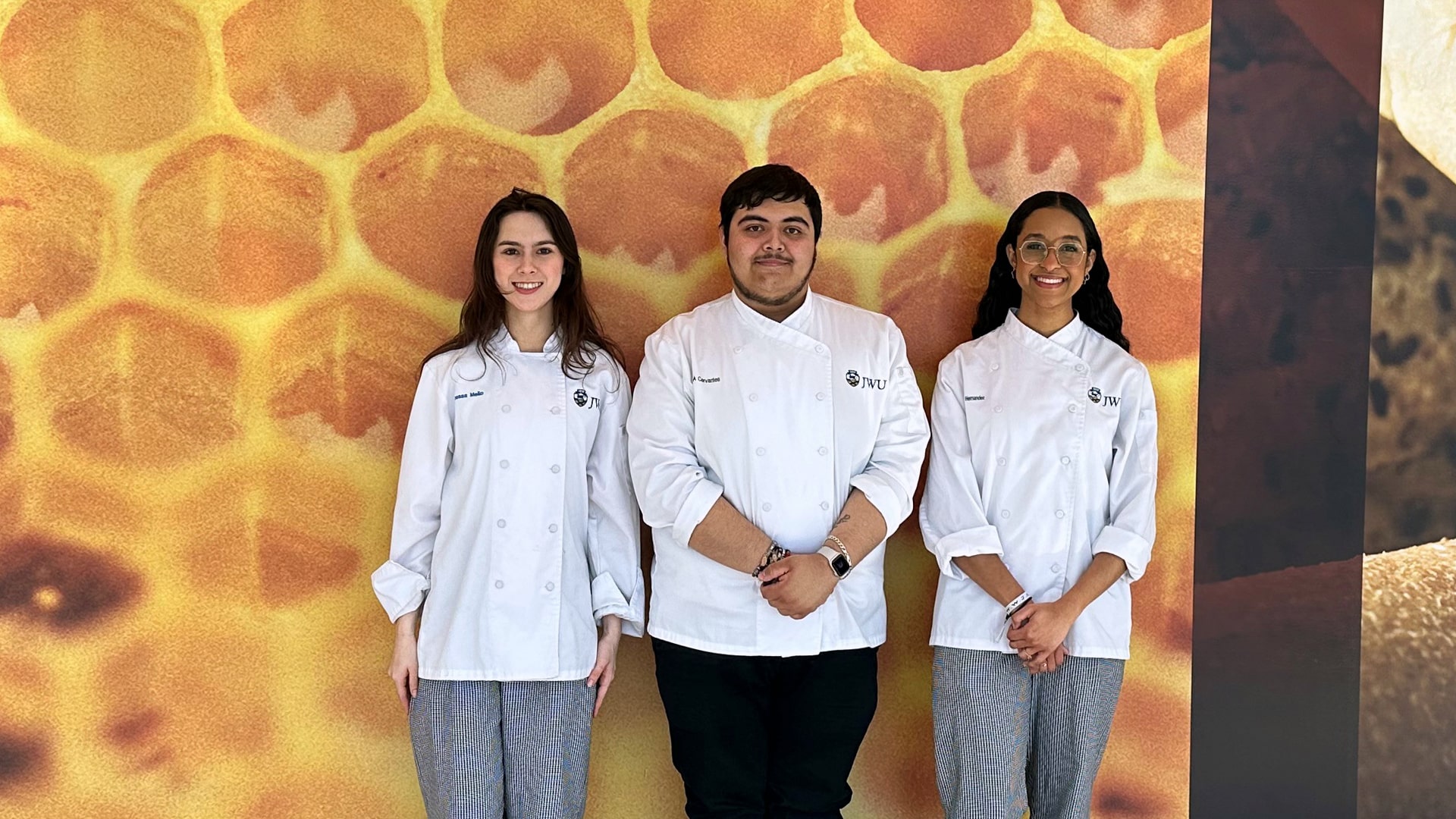 Vanessa Mello, Josue Cervantes and María Hernández